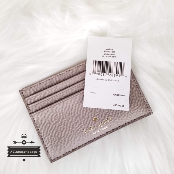 🔽 Kate Spade graham Greta Court card case - Picture 3 of 7
